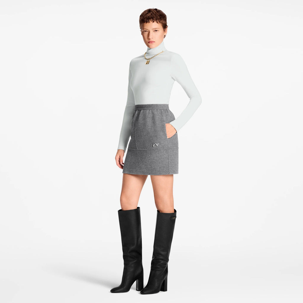 Signature Charm Double Face Skirt
