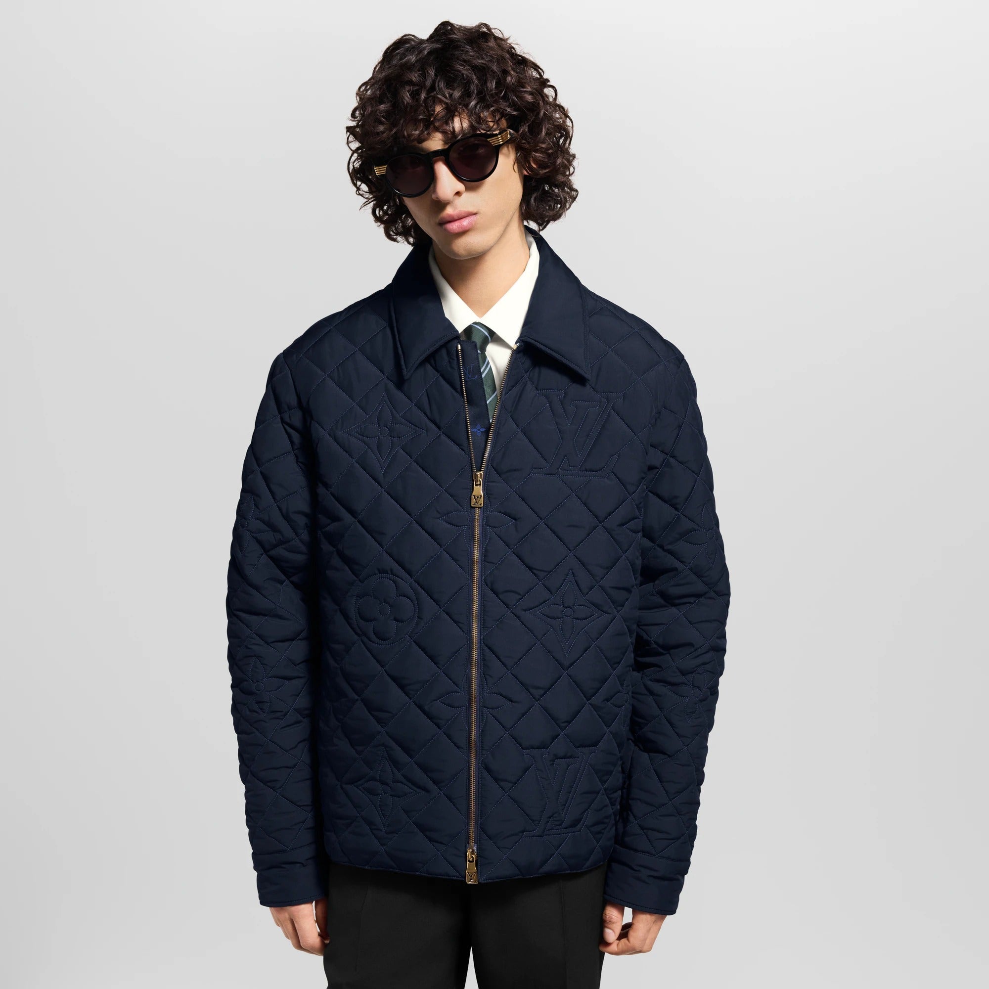 Quilted Monogram Overshirt