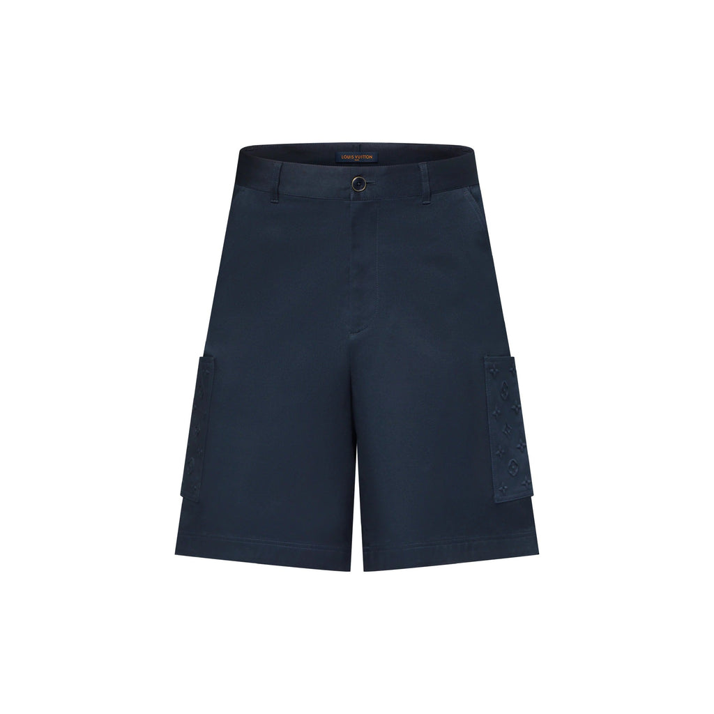 Monogram Pocket Cargo Shorts