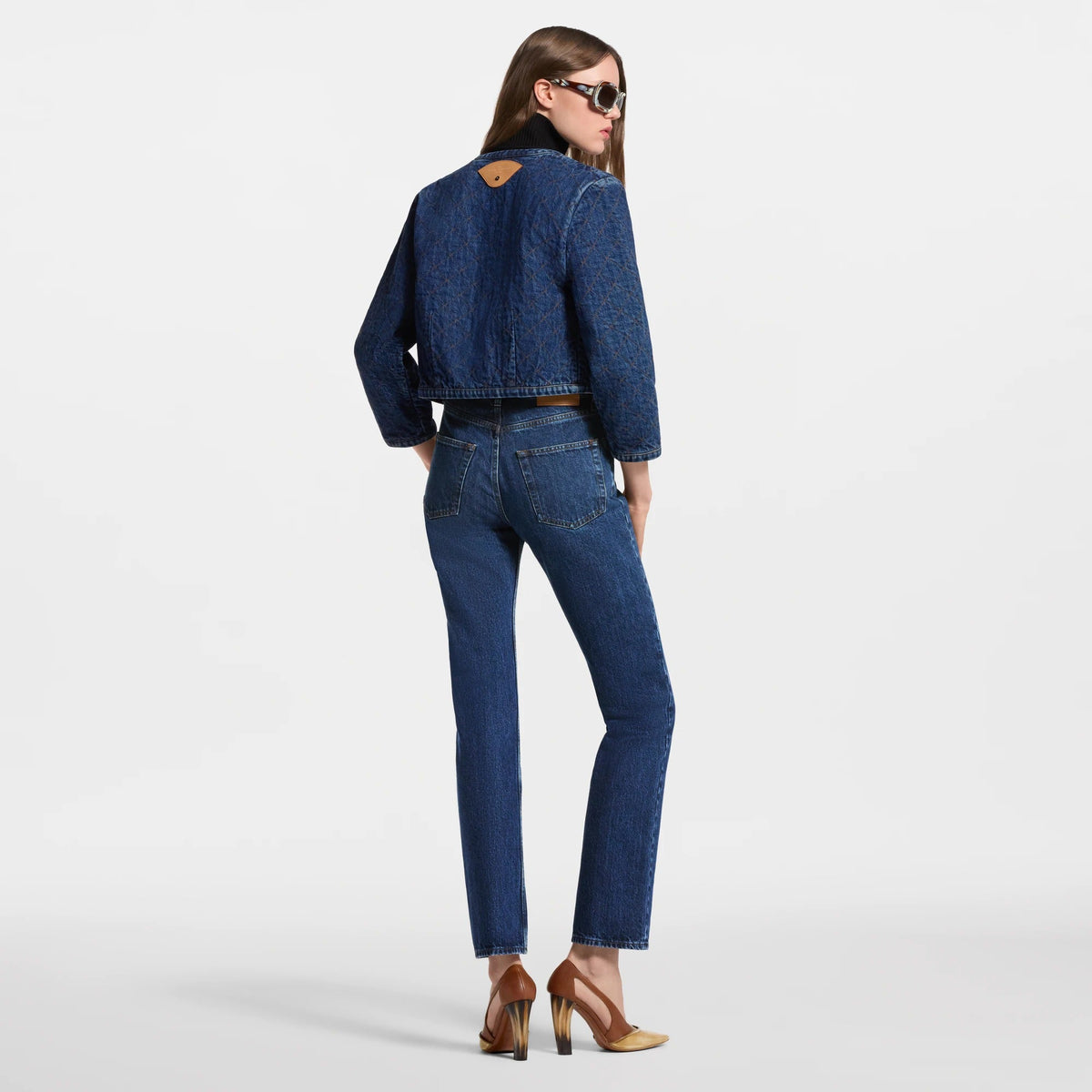 Quilted Denim Jacket