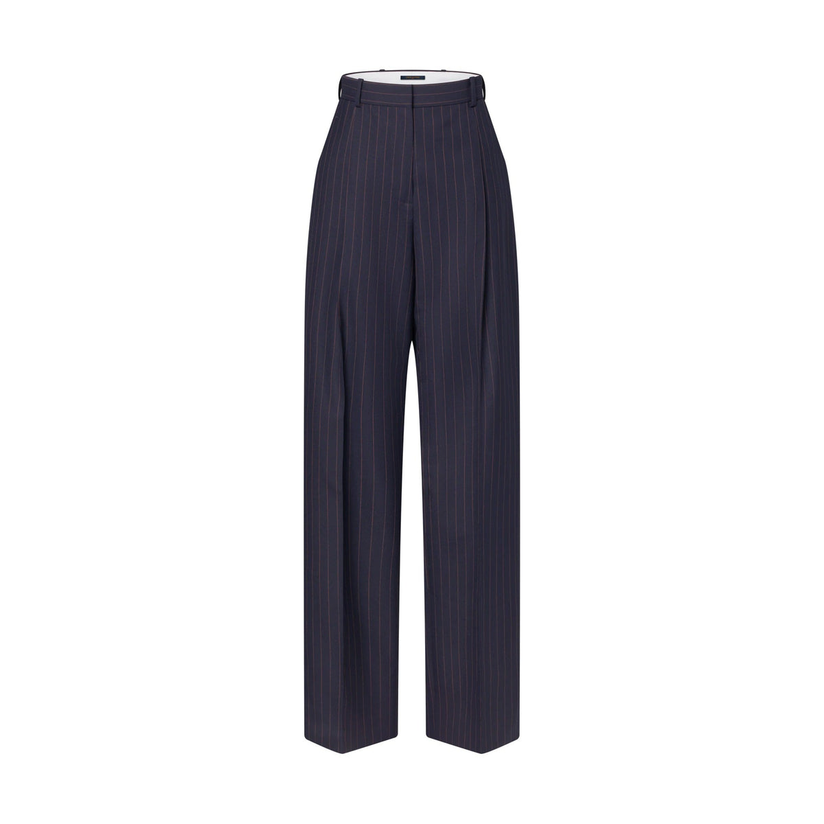 Pinstriped Tailored Pants
