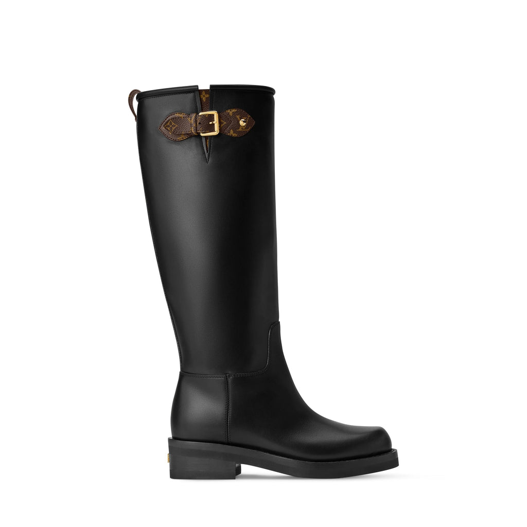 LV Biker High Boot