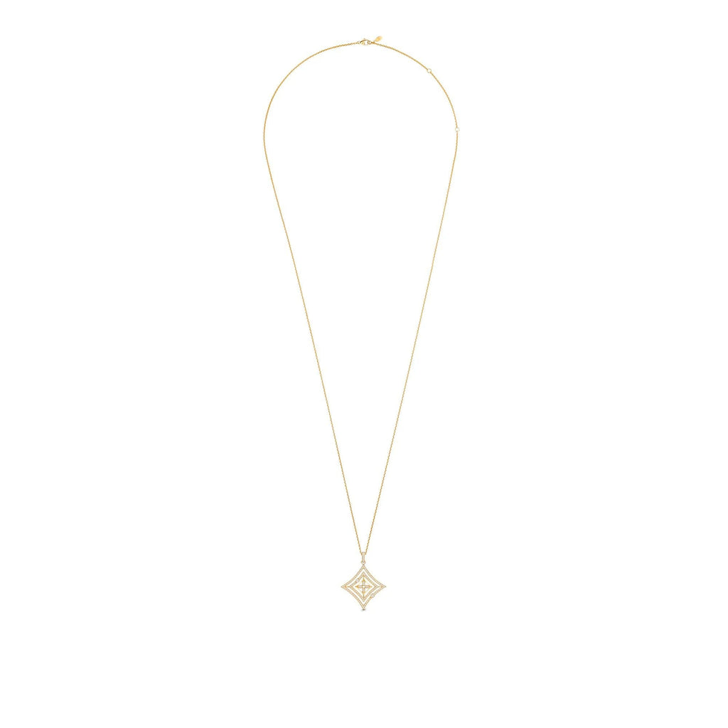Idylle Blossom Medallion, Yellow Gold And Diamonds