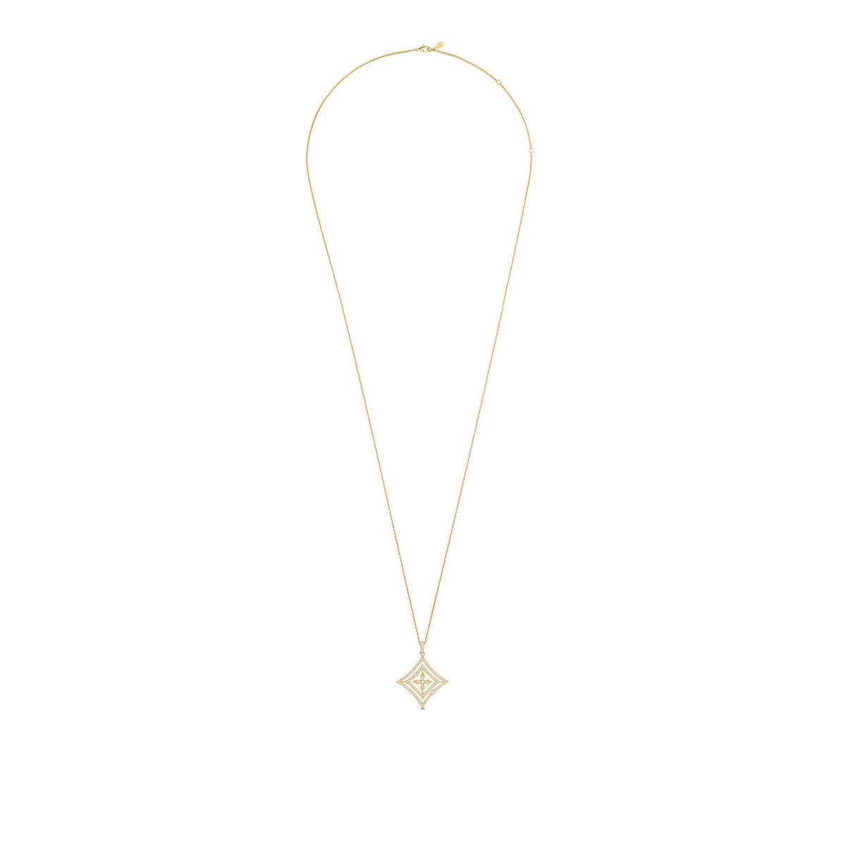 Idylle Blossom Medallion, Yellow Gold And Diamonds