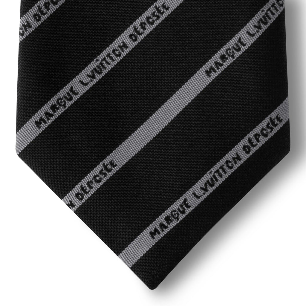 Marque L.Vuitton Deposée Stripes Tie