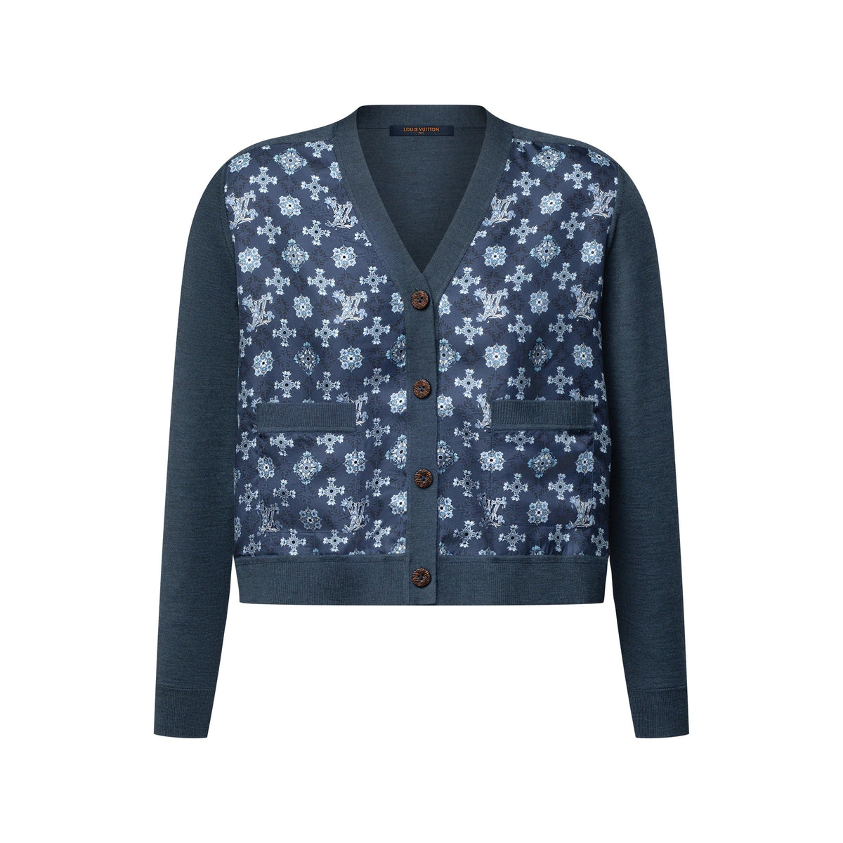 Nouveau Monogram Front Cardigan