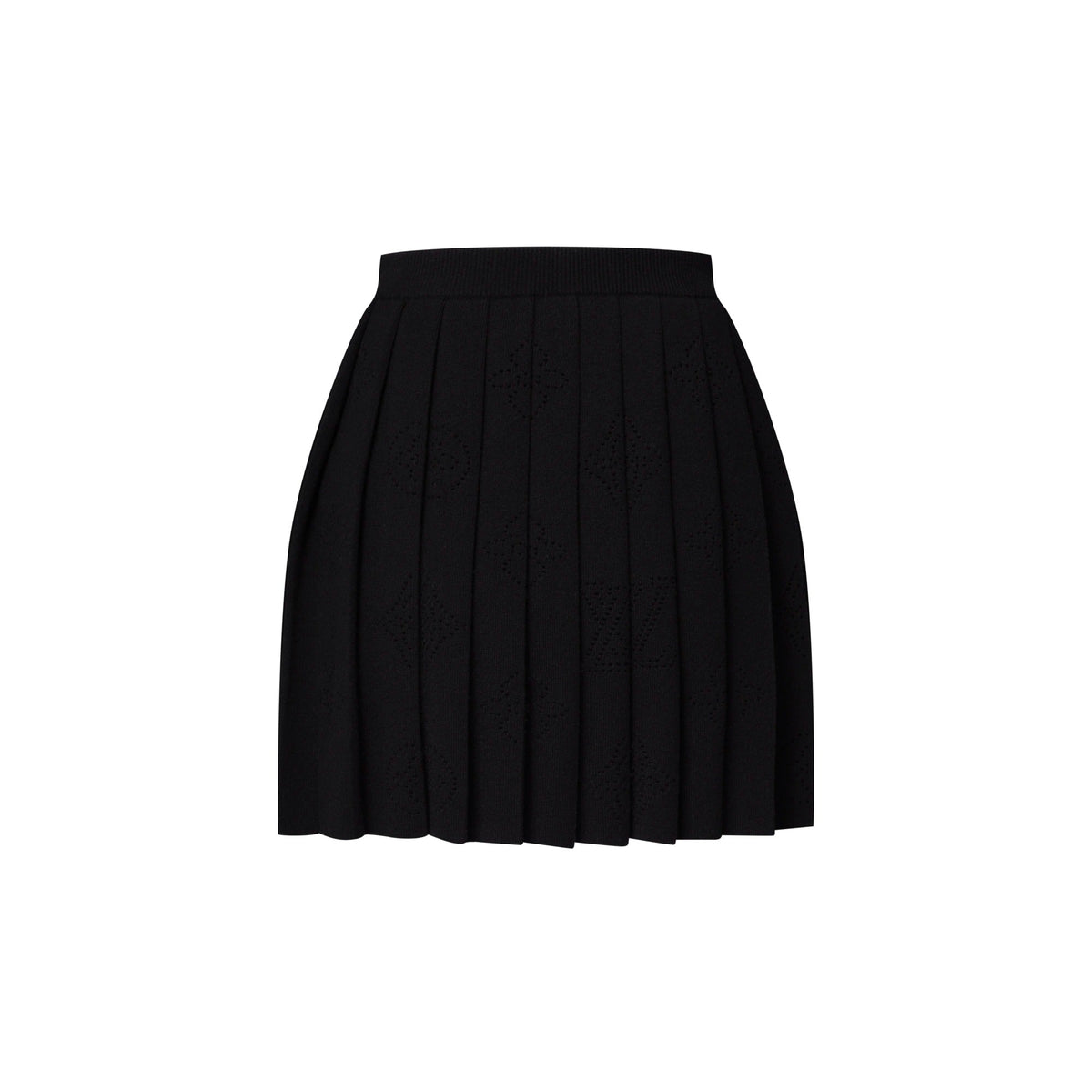 Pleated Mahina Knit Skirt