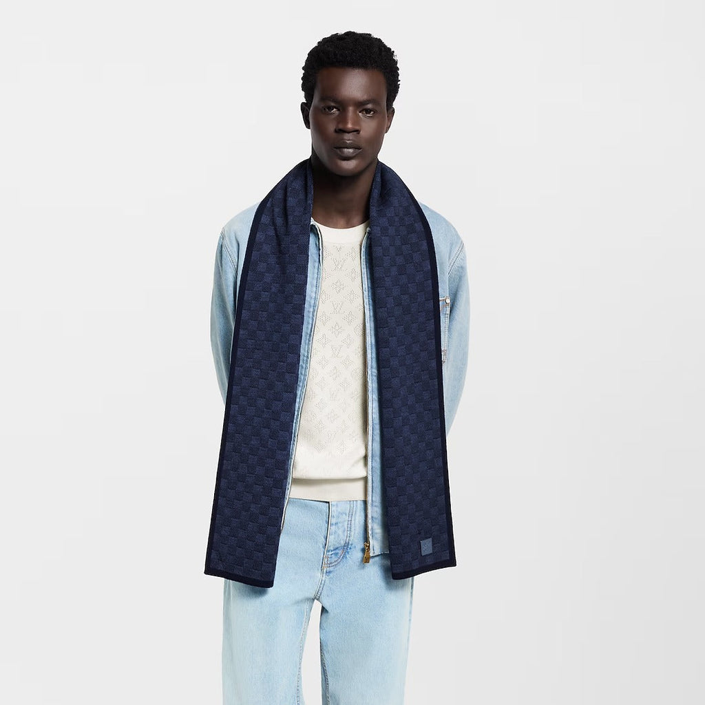 Néo Petit Damier Scarf