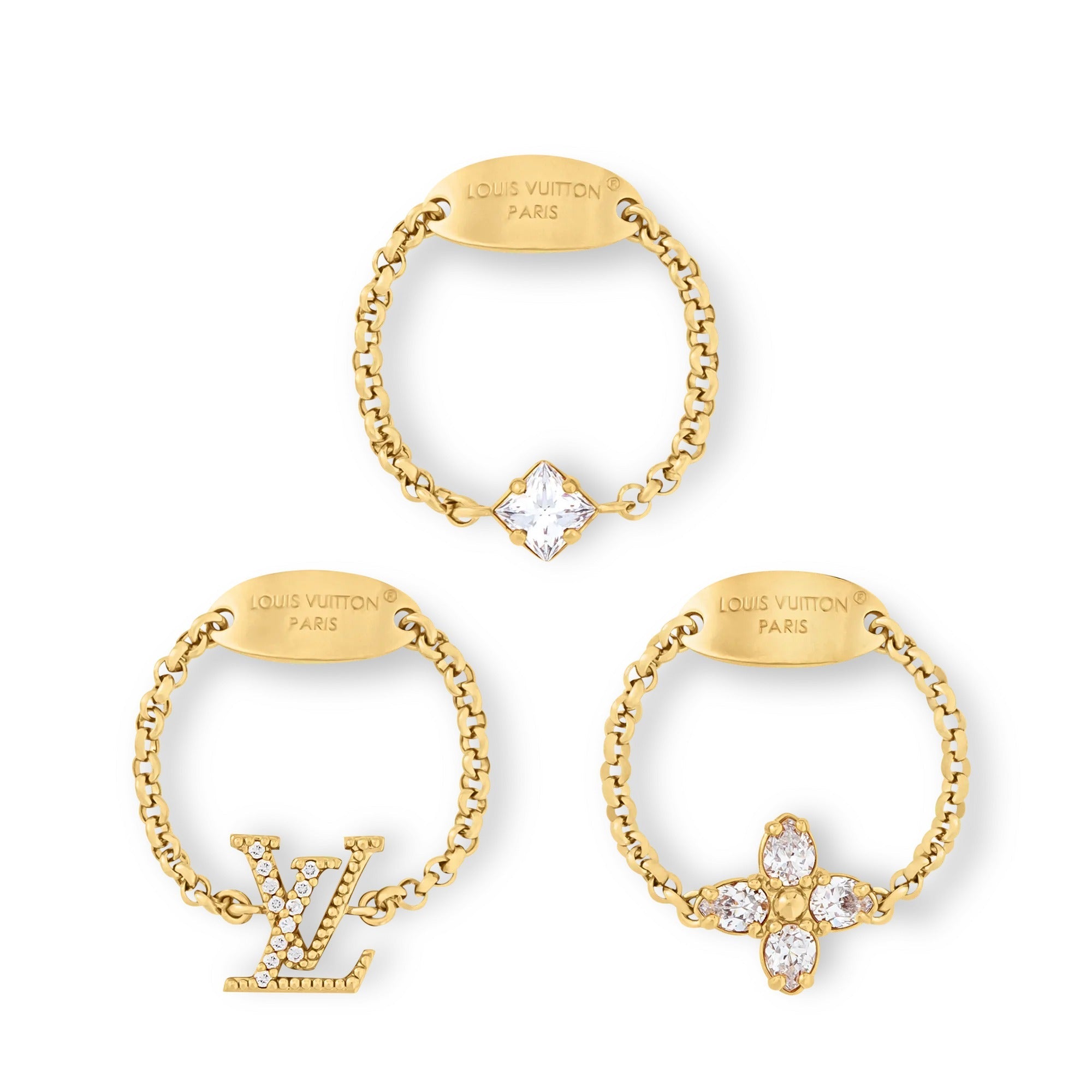 Lady LV Ring Set
