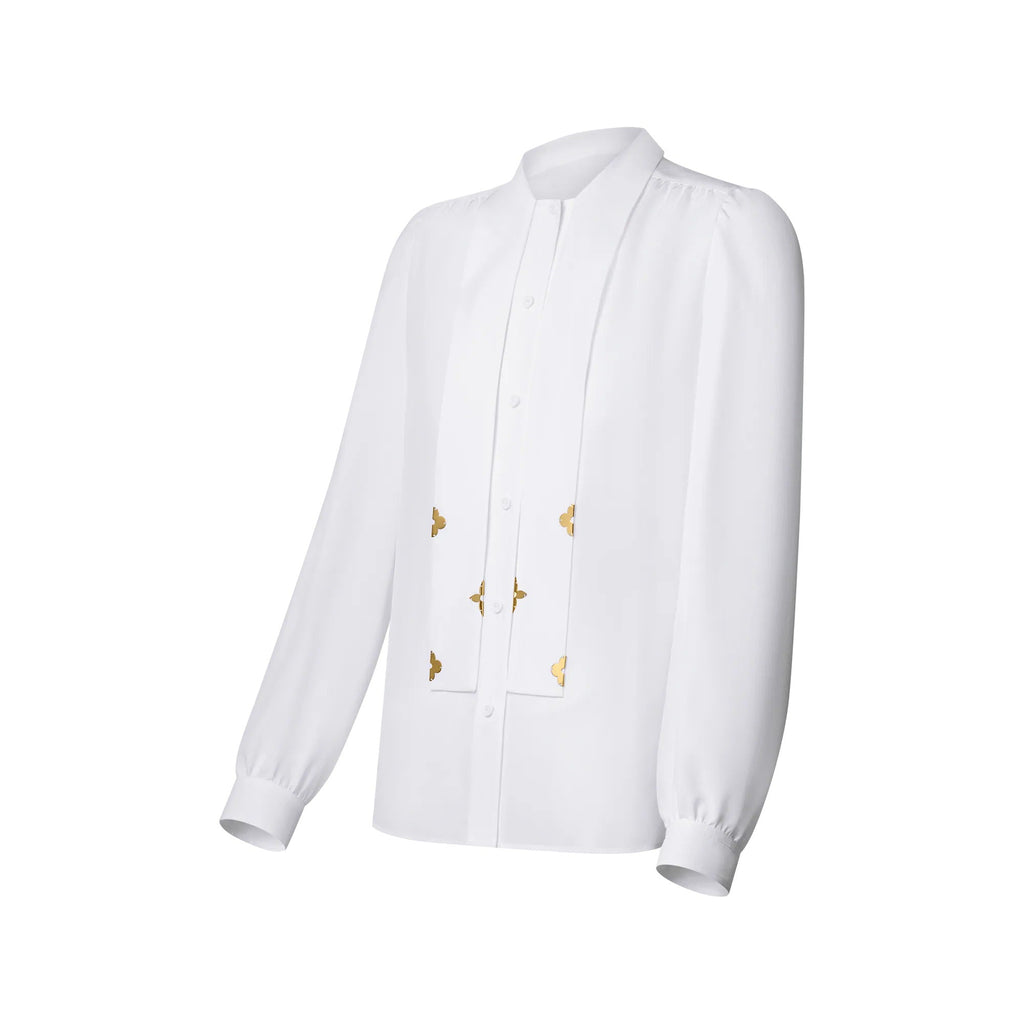 LV Night Lavaliere Blouse
