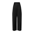 Tailored Wide-Leg Wool Pants