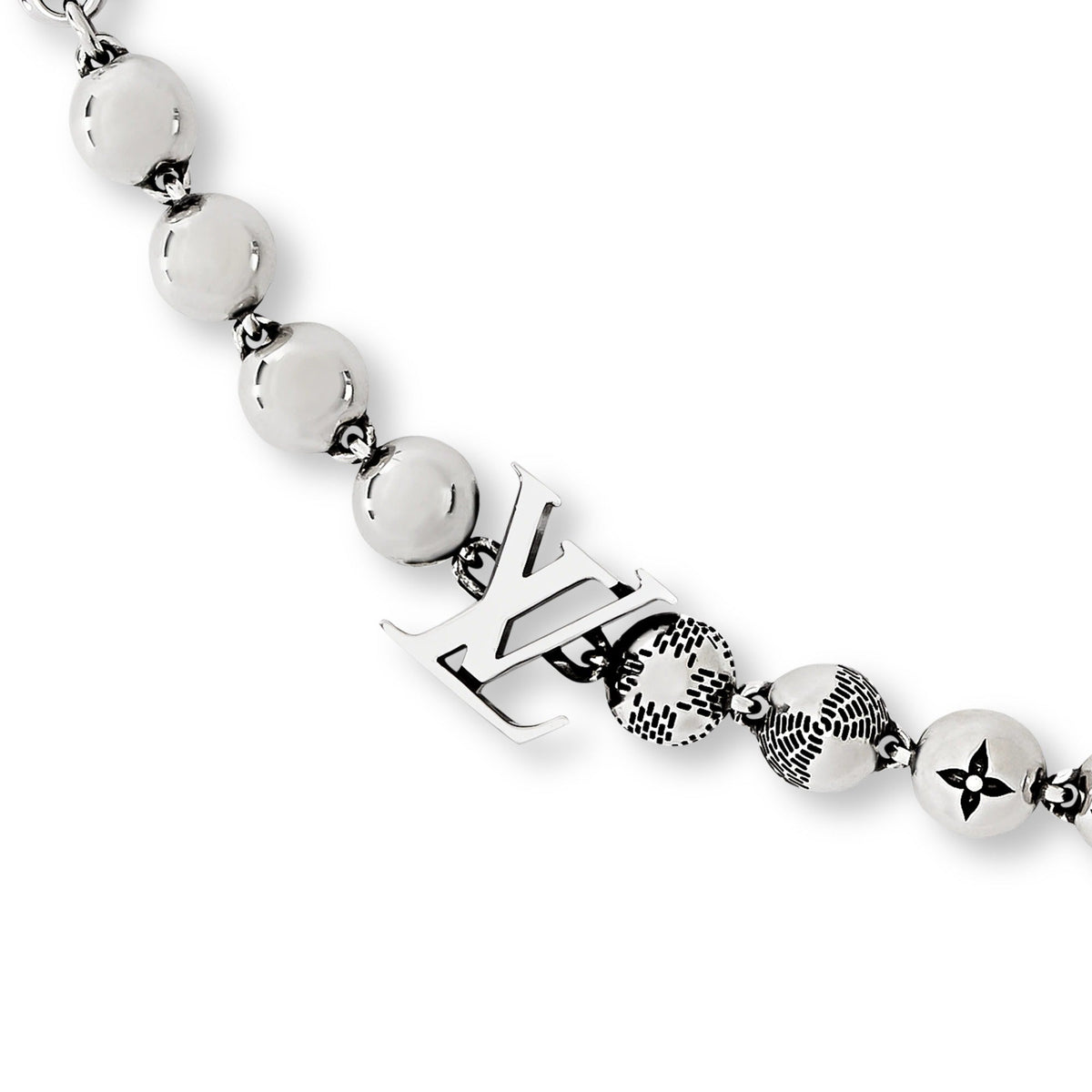 Damier Staples Chain Belt