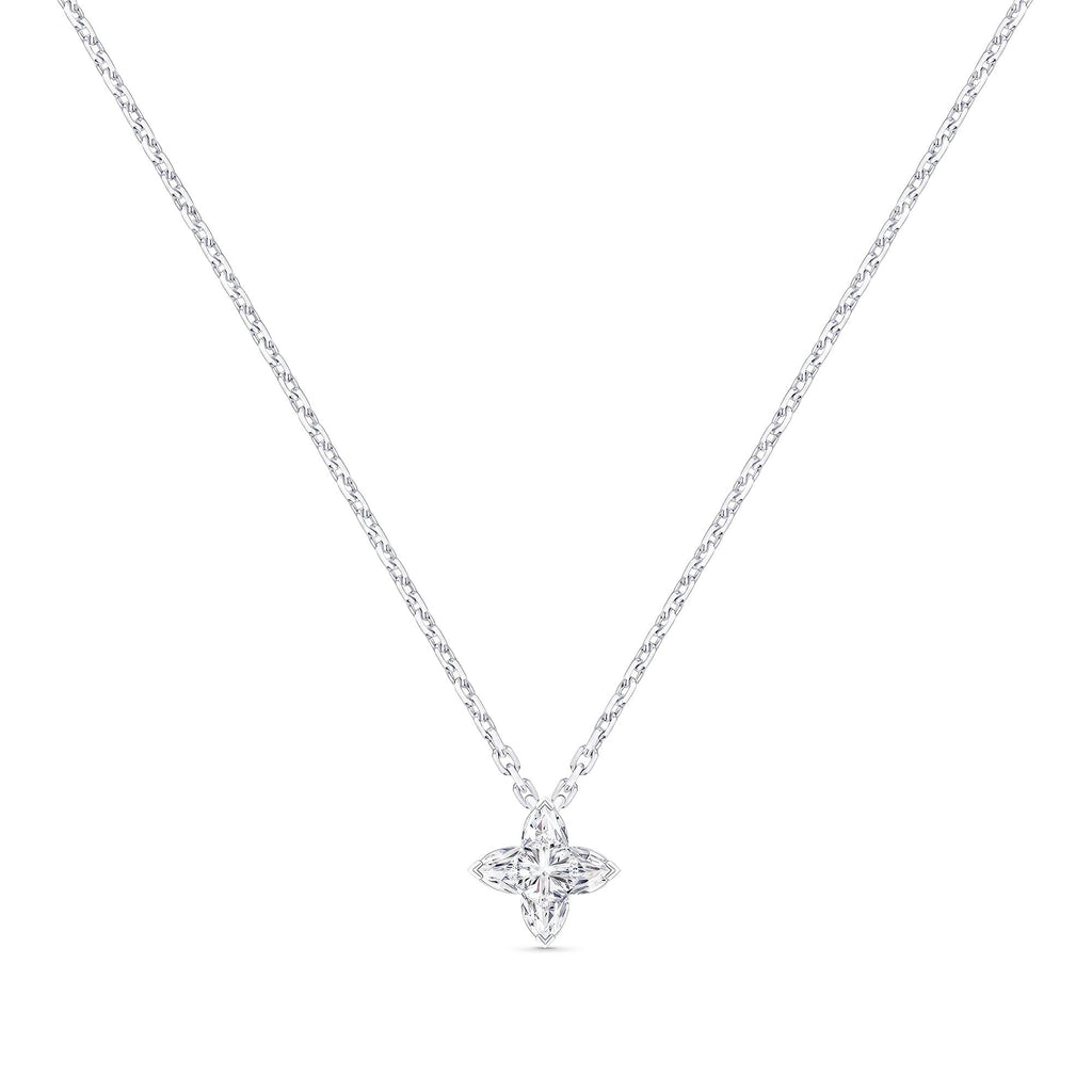 LV Diamonds Pendant, LV Monogram Star cut