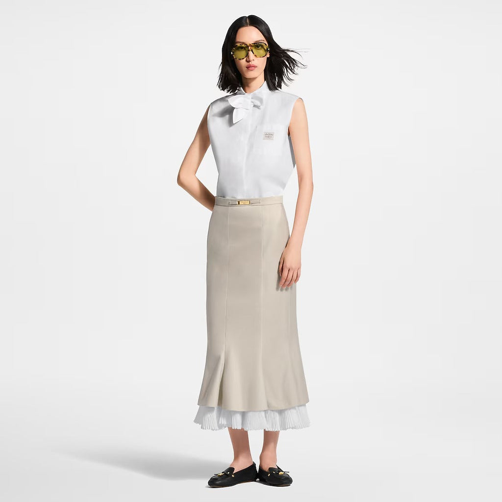Sleeveless Bowtie Shirt