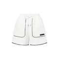 Graphic Lace Accent Shorts
