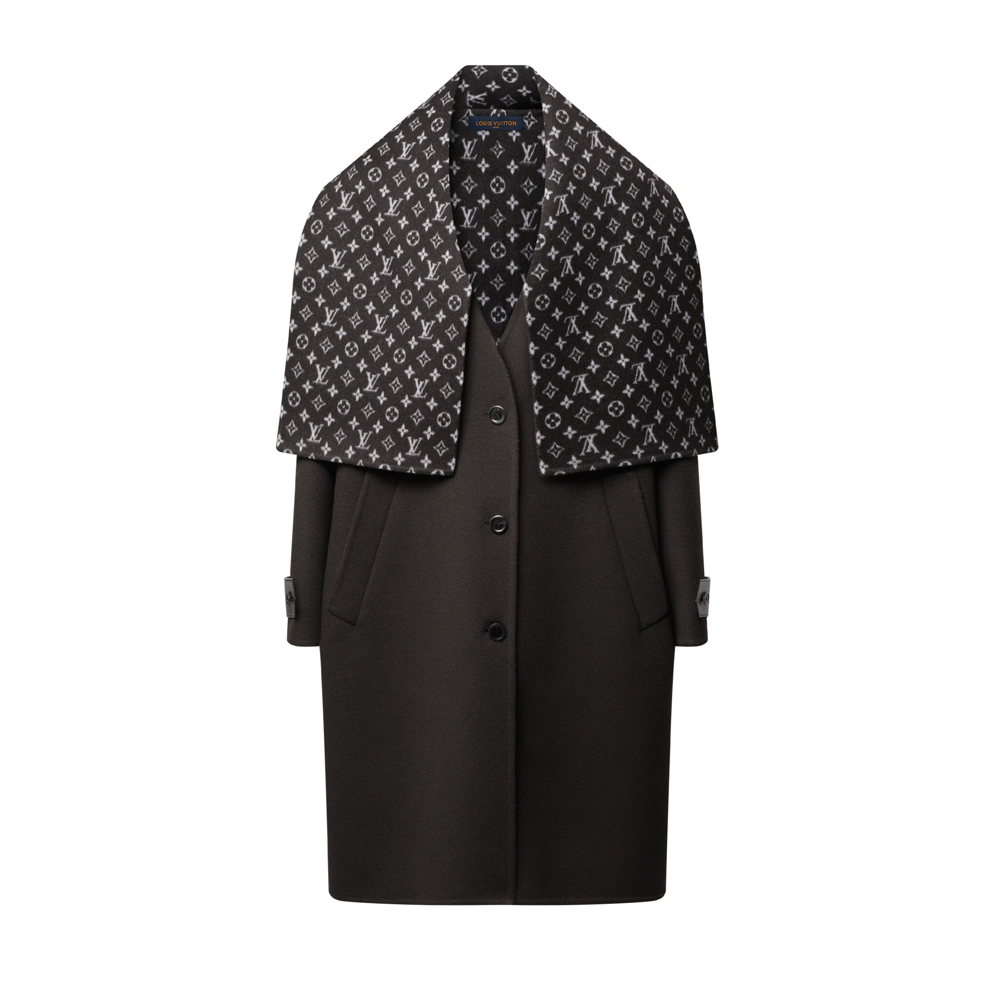 Removable Collar Coat