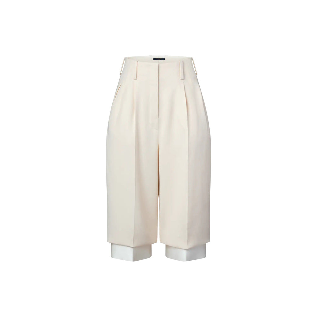 Layered Tailored Bermuda Shorts