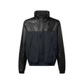 Leather Mix Windbreaker