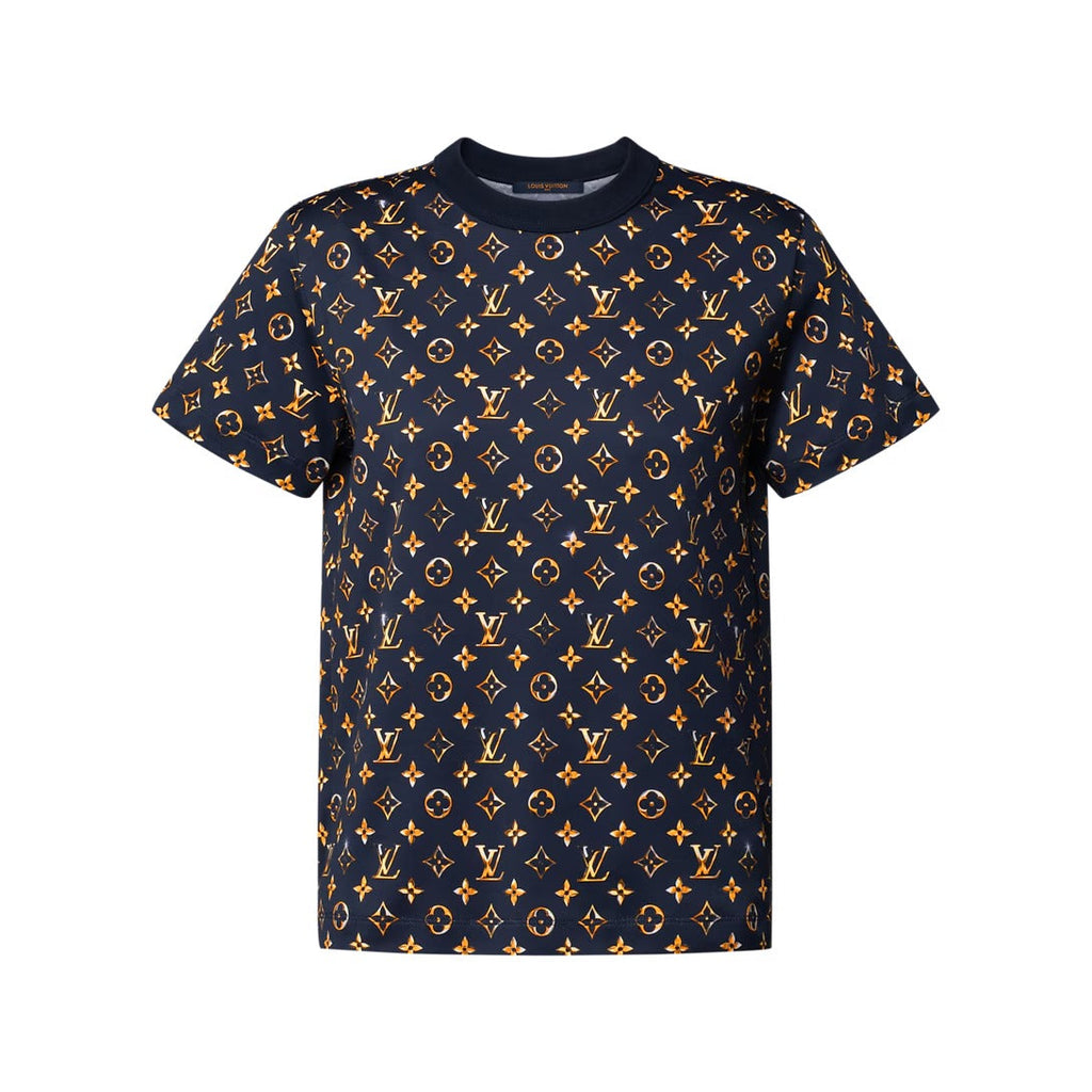 Chrome Monogram Print T-Shirt