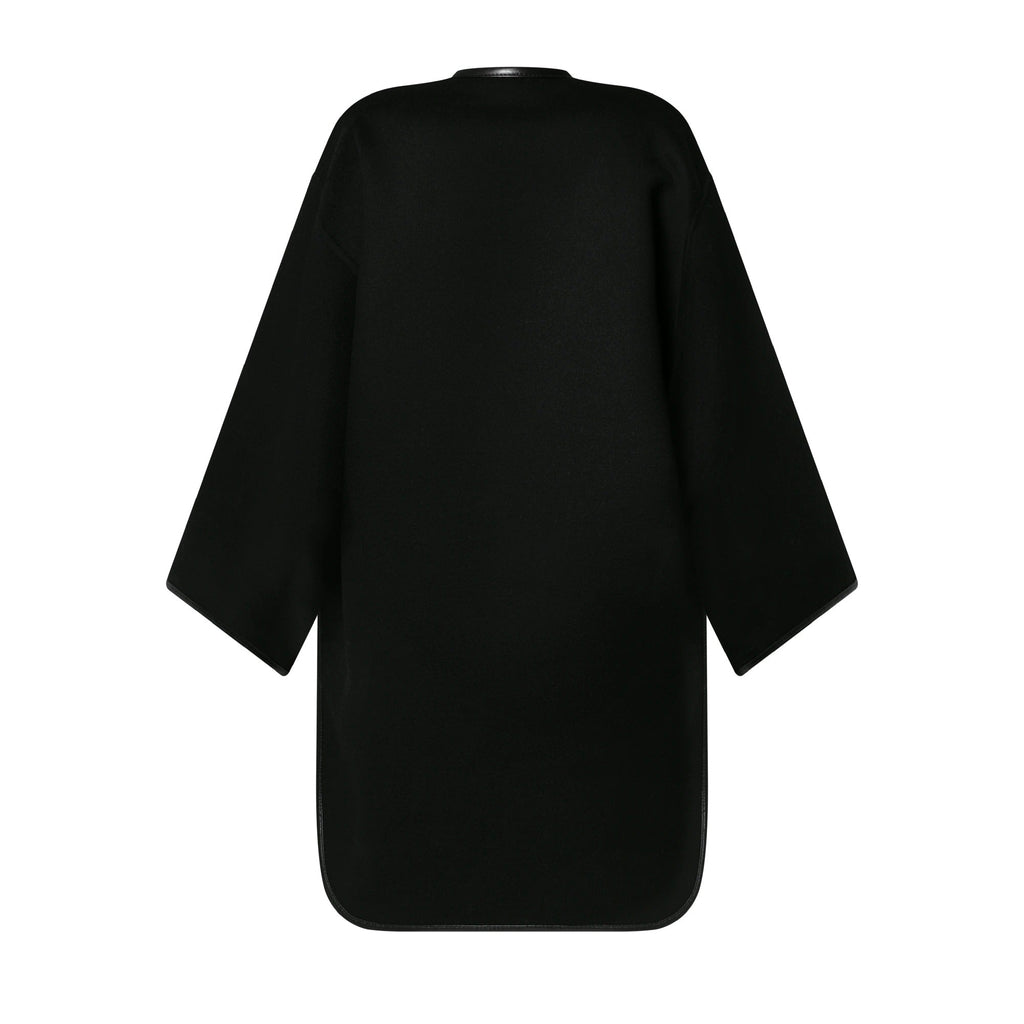 Double Face Toggle Detail Coat