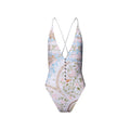 Flower Foulard Swimsuit