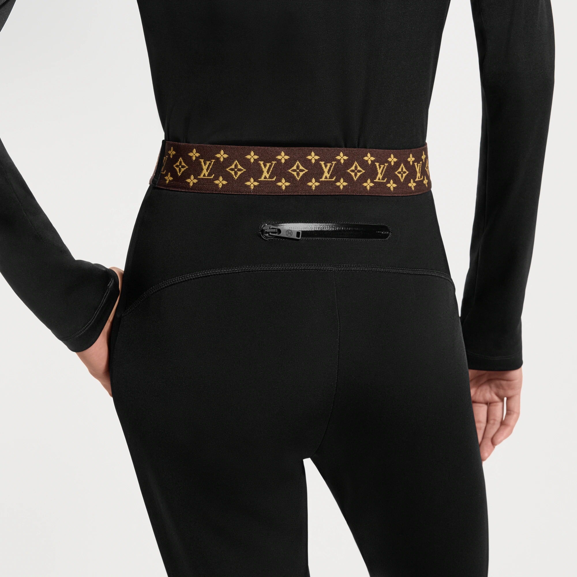 Monogram Accent Leggings