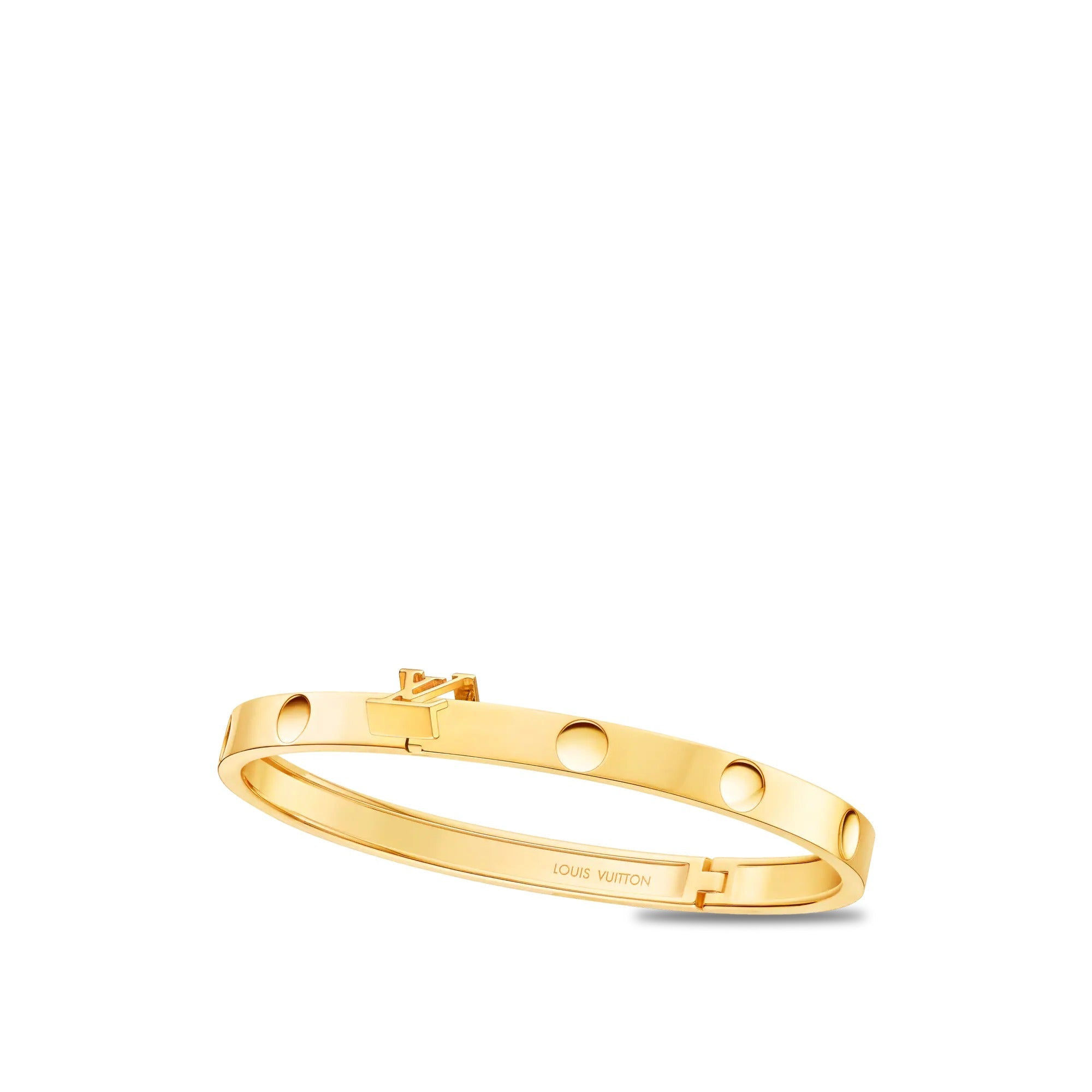 Empreinte Medium Bangle, Yellow Gold