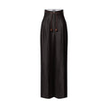 Cord Belt Tailored Pants