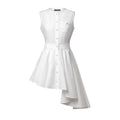 Asymmetrical Shirt Dress