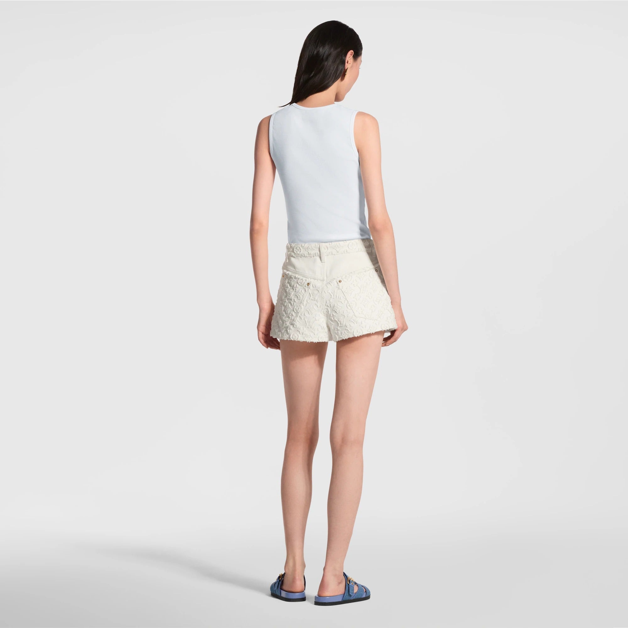 Monogram Fil Coupé Mini Shorts