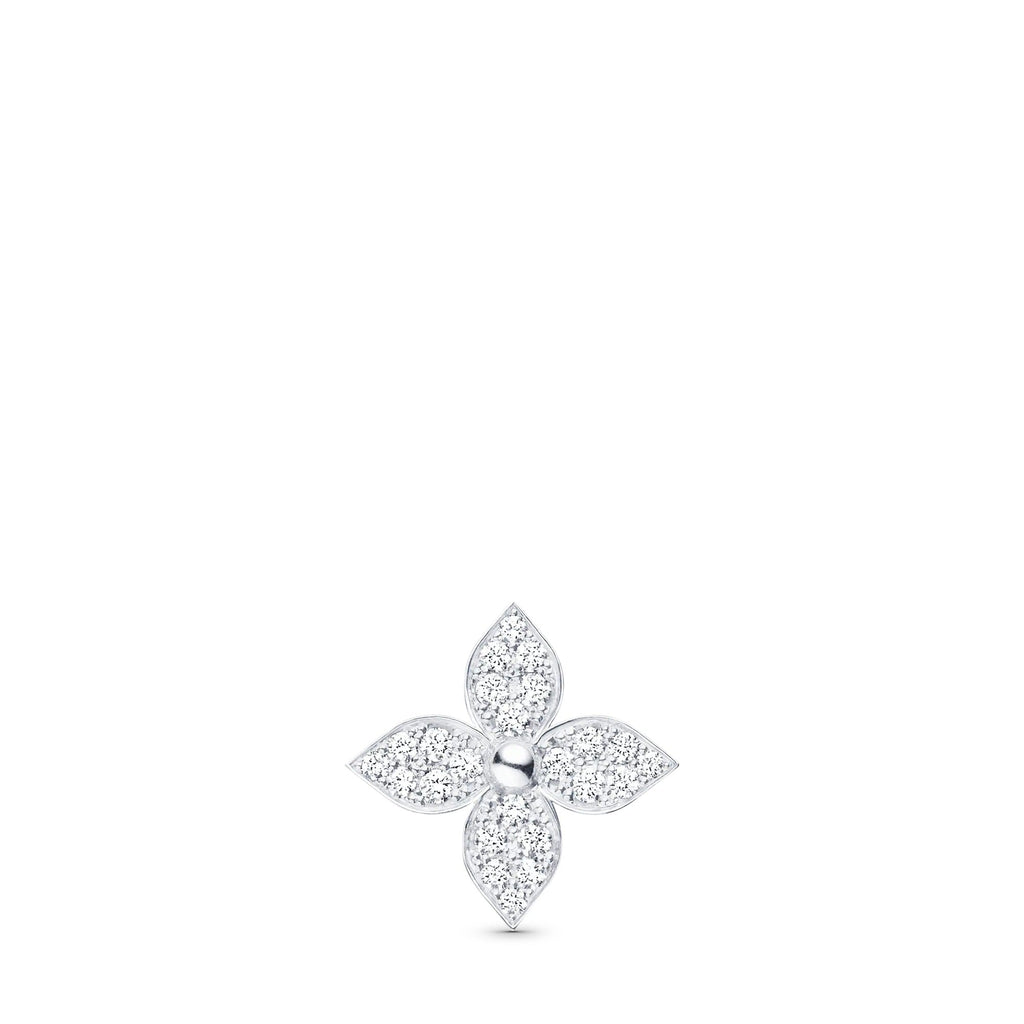 Idylle Blossom Stud, White Gold And Diamonds - Per Unit