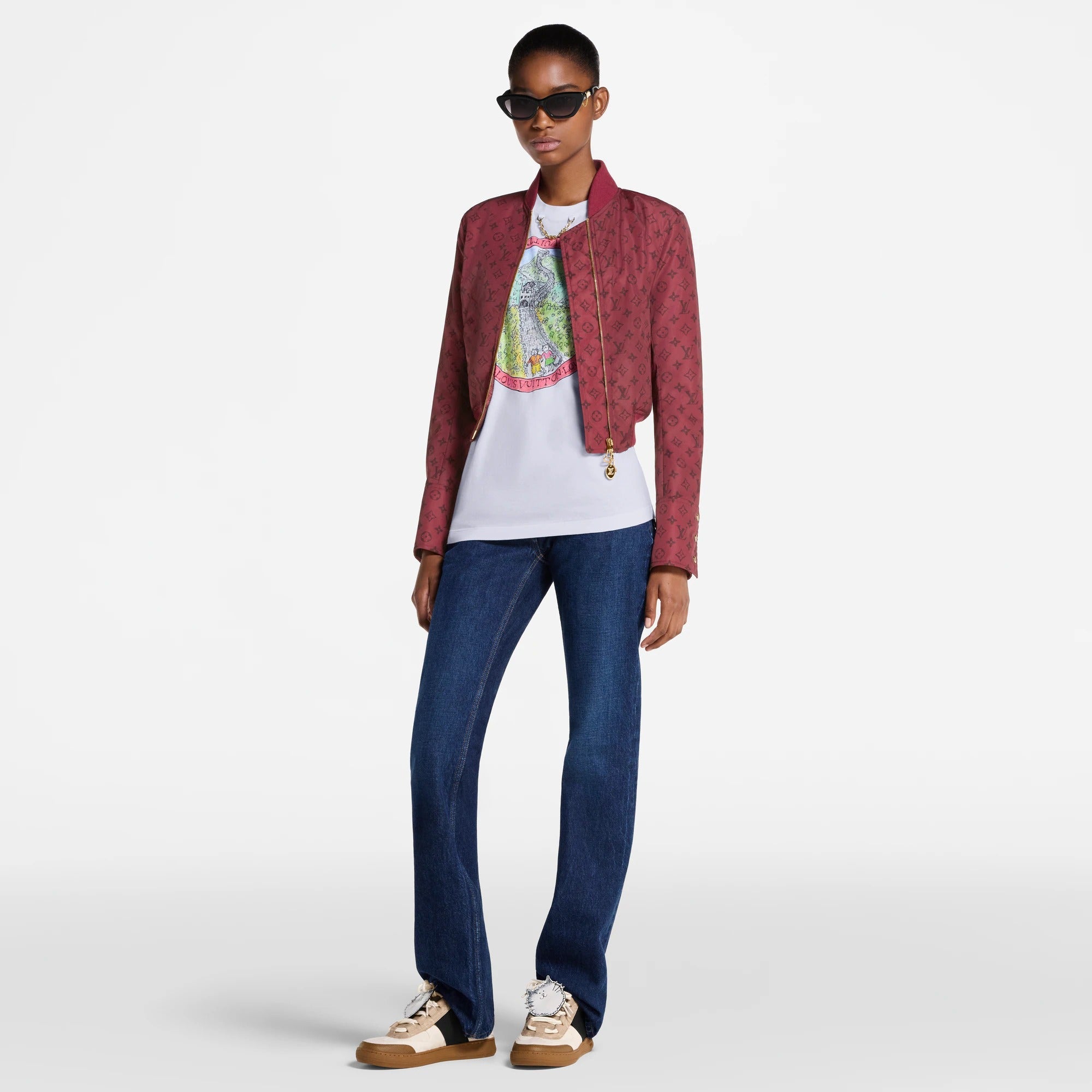 Monogram Bomber Jacket
