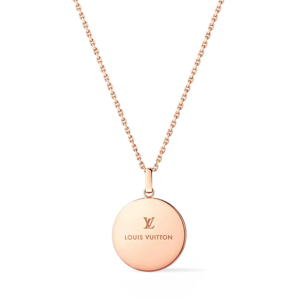 Color Blossom XL Sun Medallion, Pink Gold, Malachite and Diamond