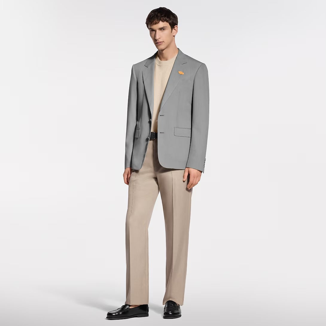Silk-Blend Single-Breasted Gaston Jacket