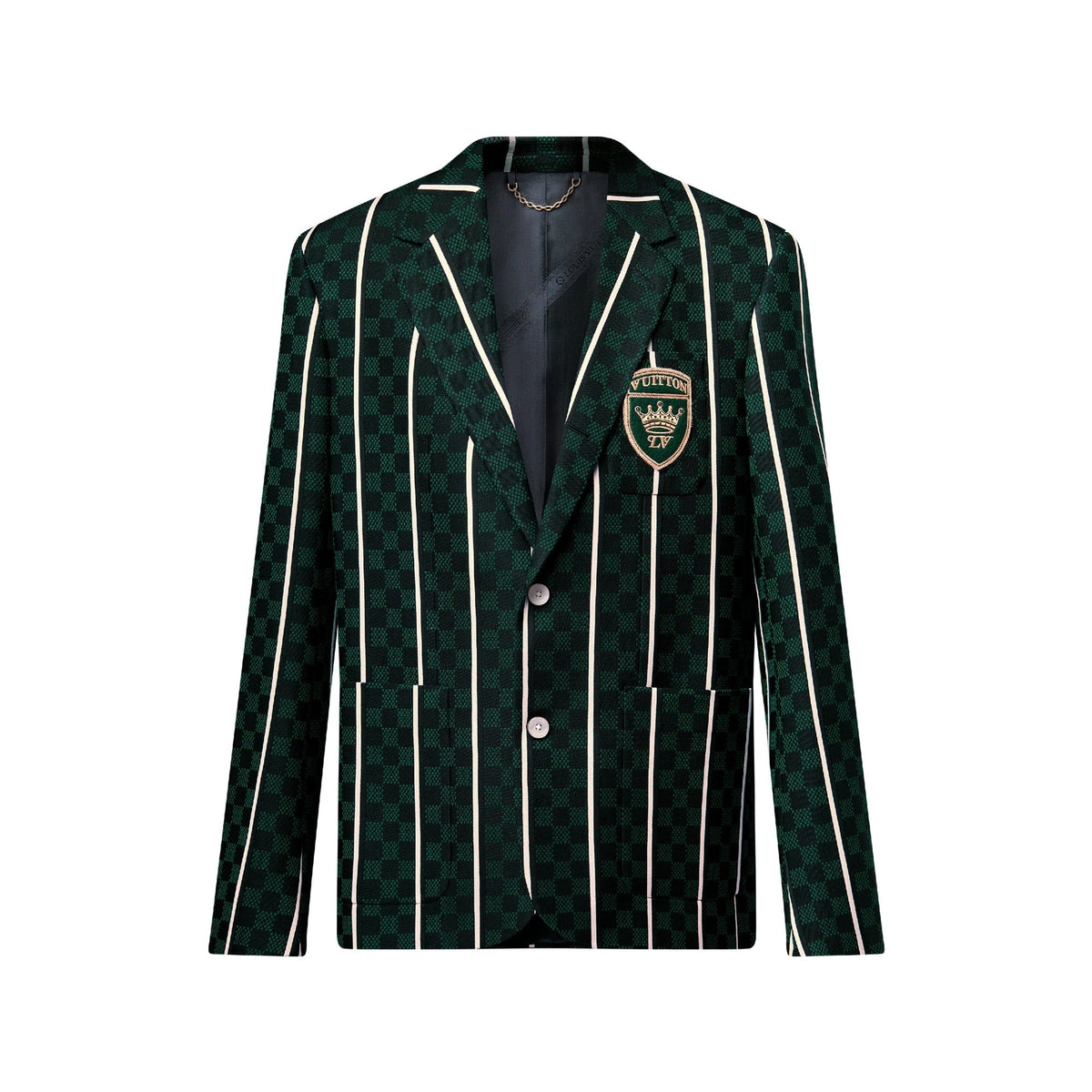 Graphic Tailored Single-Breasted City Jacket