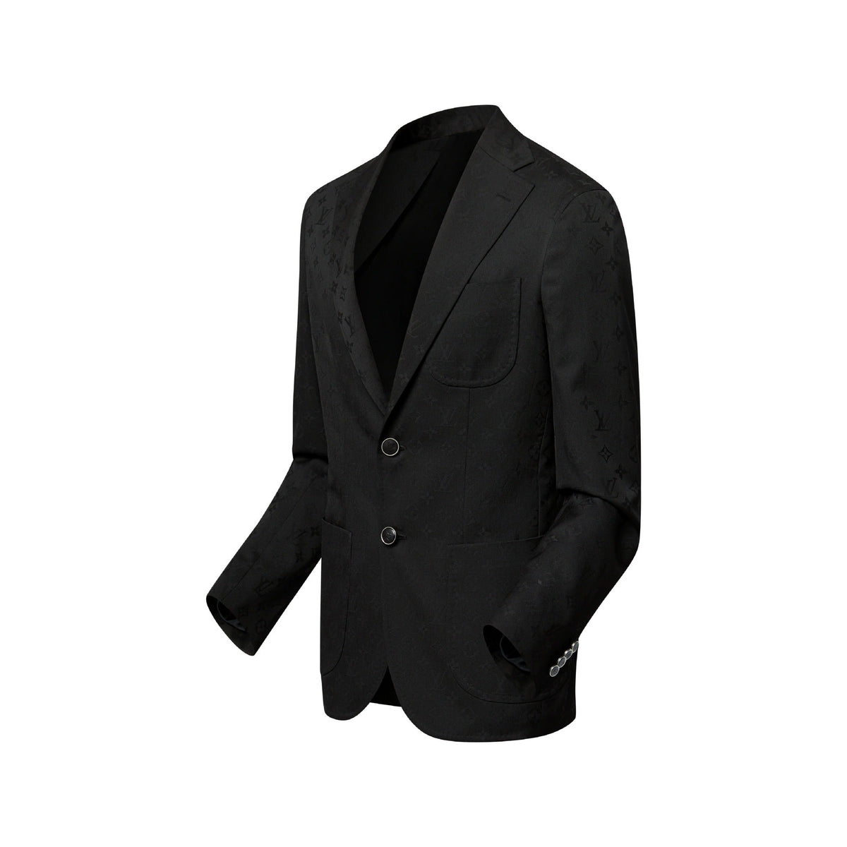 Monogram Single-Breasted Napolitana Jacket