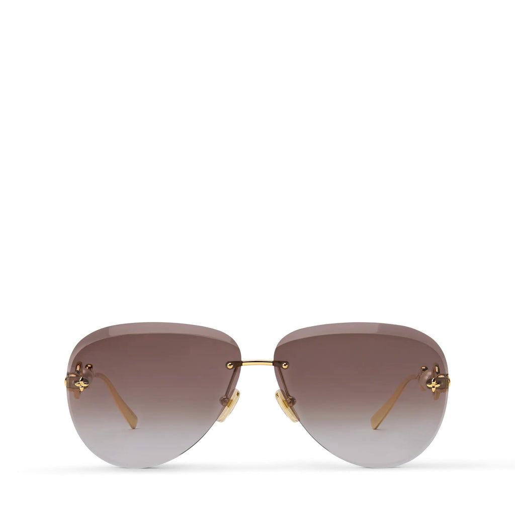 LV Jewel Pearl Pilot Sunglasses