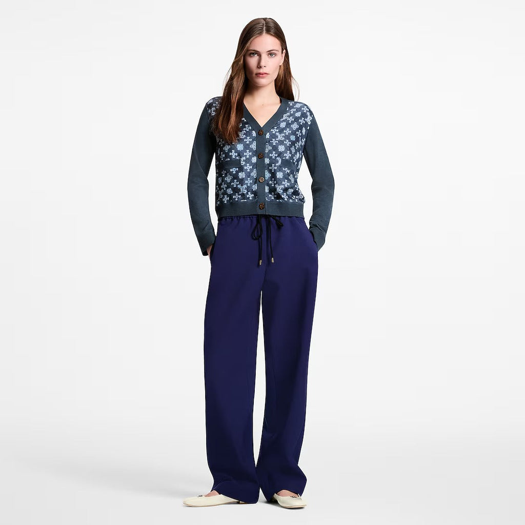 Nouveau Monogram Front Cardigan