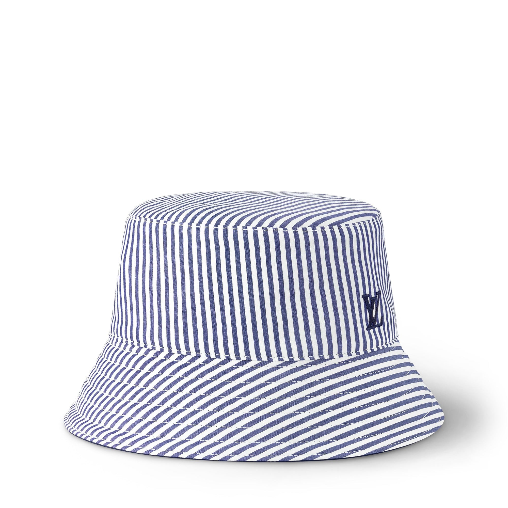 LV League Striped Bucket Hat