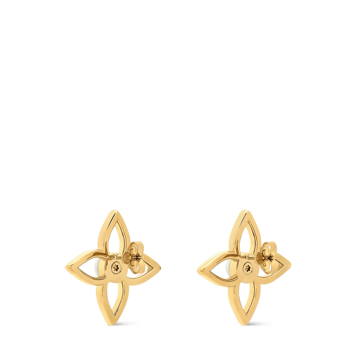 Pearly Flower Stud Earrings