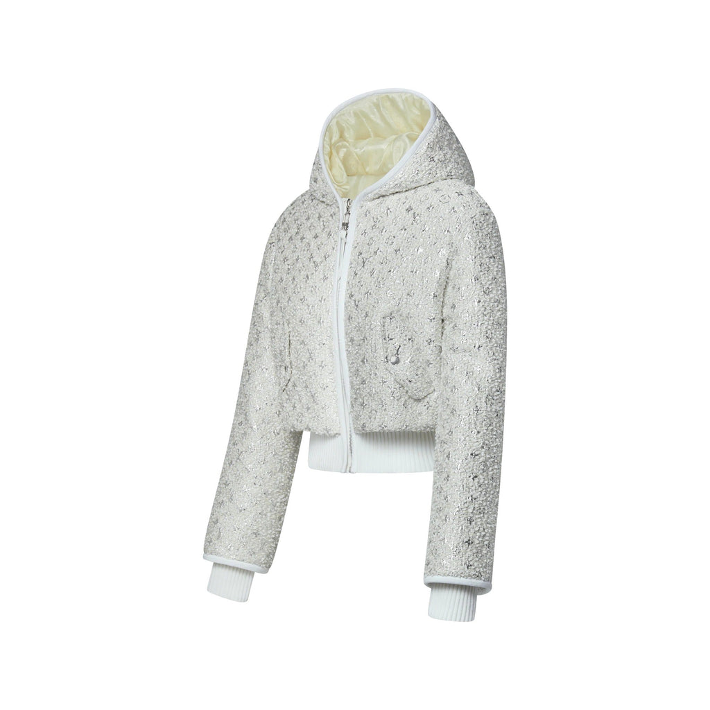 Monogram Tweed Cropped Jacket