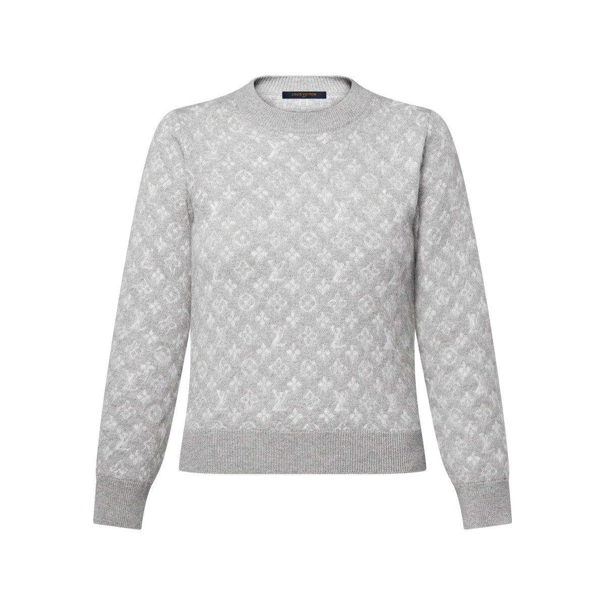 Monogram Brushed Knit Sweater