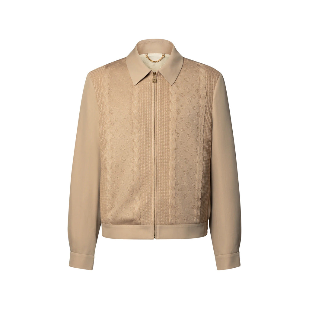 Light Mix Knit Blouson