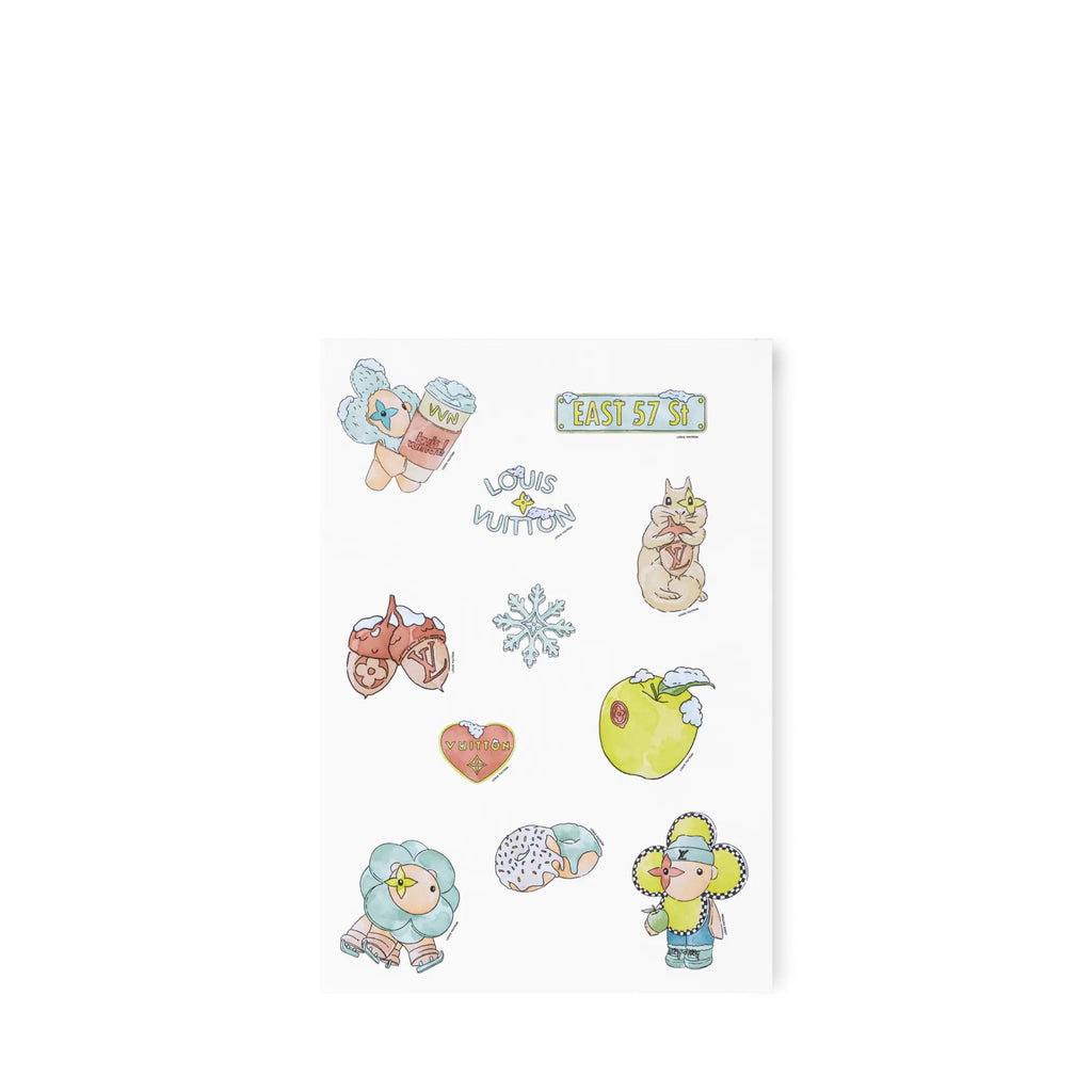 57th Street NYC Jane Notebook MM & Stickers