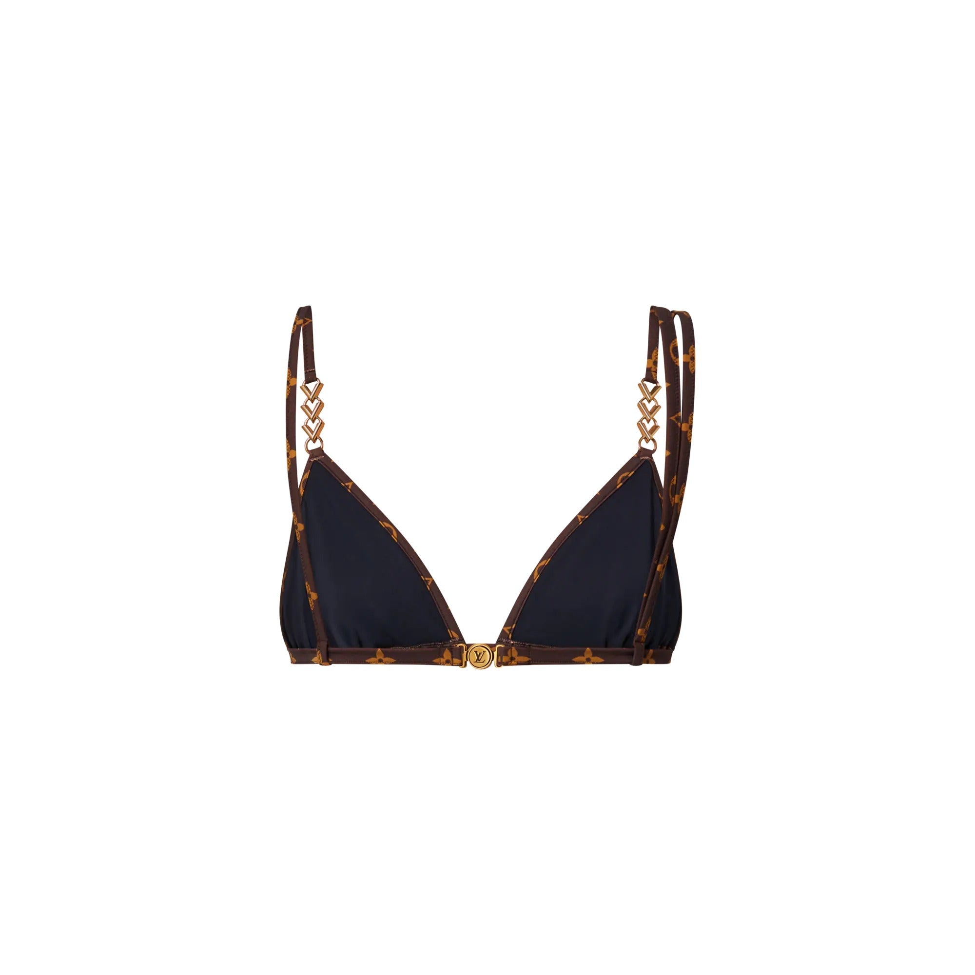 Monogram Bikini Top