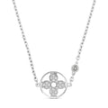 Idylle Blossom Pendant, White Gold And Diamonds