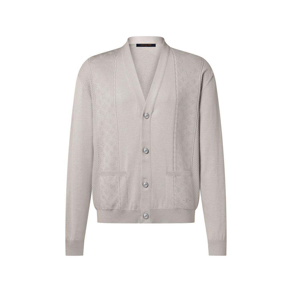 Pointelle Cotton-Silk Cardigan