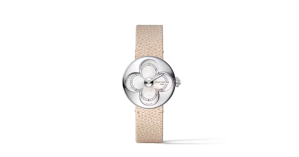 Color Blossom, Quartz, 26 MM, Steel and White Mother-Of-Pearl
