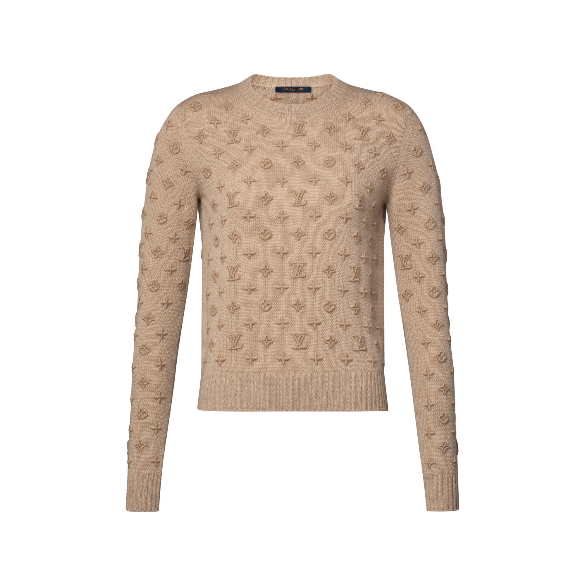 3D Monogram Pullover