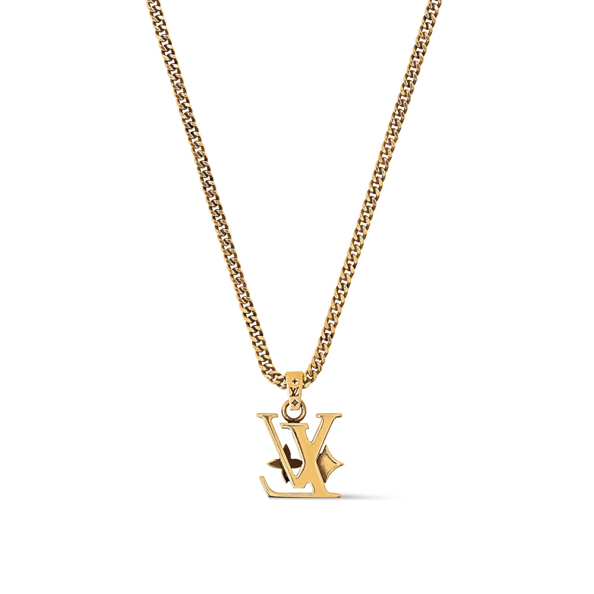 Monogram Row Pendant